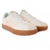 Tênis Adidas VL Court 3.0 Feminino Bege / Rosa