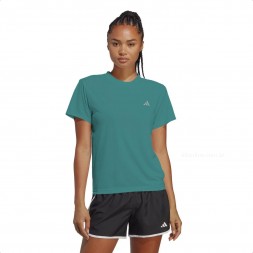 Camisa Adidas Run It Feminino Verde