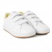 Tênis Adidas Advantage Base Infantil Branco / Rosa