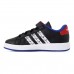 Tênis Adidas Grand Court Homem Aranha Infantil Preto / Vermelho