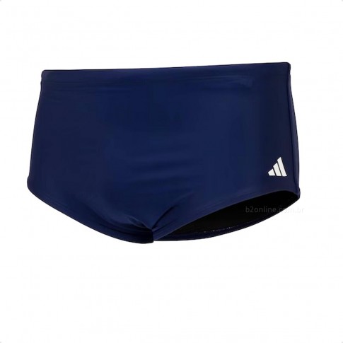 Sunga Adidas Solid Masculino Marinho / Branco