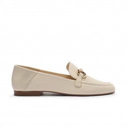 Mocassim Arezzo Bridão Feminino Creme