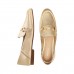 Mocassim Arezzo Bridão Feminino Dourado