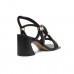 Sandália Arezzo Salto Bloco Tiras Maxi Feminino Preto