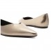 Sapatilha Arezzo Bico Fino Feminina Dourado