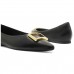 Sapatilha Arezzo Bico Fino Feminina Preto / Dourado