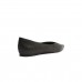 Sapatilha Arezzo Glitter Glamour Bico Fino Feminina Preto