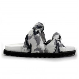 Sport Sandal Cecconello Tira em Nó Branco / Cinza