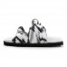 Sport Sandal Cecconello Tira em Nó Branco / Cinza