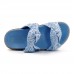 Sport Sandal Cecconello Tira Ráfia Azul