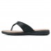 Chinelo Comfortflex Metallic Feminino Preto / Bege