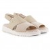 Sandália Comfortflex Total Care Feminina Bege / Creme