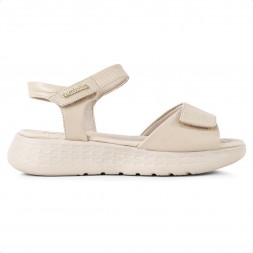 Sandália Comfortflex Ultra Conforto Feminina Bege
