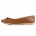 Sapatilha Comfortflex Laço Feminina Marrom / Marrom