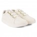 Tênis Comfortflex Relax Casual Feminino Bege / Dourado