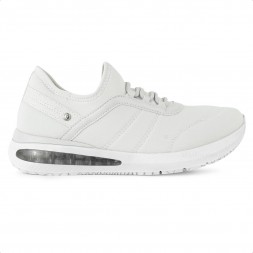 Tênis Comfortflex Style Feminino Branco / Cinza