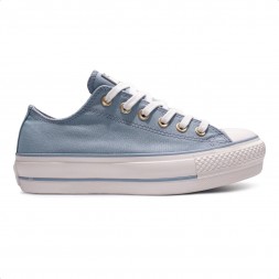 Tênis Converse Chuck Taylor All Star Lift Summer Metals Azul / Branco