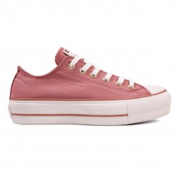 Tênis Converse Chuck Taylor All Star Lift Summer Metals Rosa / Branco