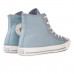 Tênis Converse Chuck Taylor All Star Summer Metals Cano Alto Azul / Dourado