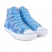 Tênis Converse X Disney Stitch Chuck Taylor All Star Feminino Azul Claro / Branco