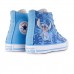 Tênis Converse X Disney Stitch Chuck Taylor All Star Feminino Azul Claro / Branco