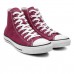 Tênis Converse Chuck Taylor All Star Cano Alto Feminino Bordô / Branco