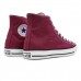 Tênis Converse Chuck Taylor All Star Cano Alto Feminino Bordô / Branco