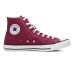 Tênis Converse Chuck Taylor All Star Cano Alto Feminino Bordô / Branco