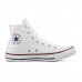 Tênis Converse Chuck Taylor All Star Cano Alto Feminino Branco / Vermelho