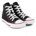 Tênis Converse Chuck Taylor All Star Cano Alto Feminino Preto / Vermelho