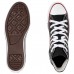 Tênis Converse Chuck Taylor All Star Cano Alto Feminino Preto / Vermelho