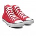 Tênis Converse Chuck Taylor All Star Cano Alto Feminino Vermelho / Branco