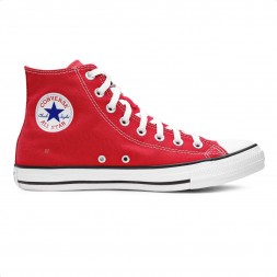 Tênis Converse Chuck Taylor All Star Cano Alto Feminino Vermelho / Branco
