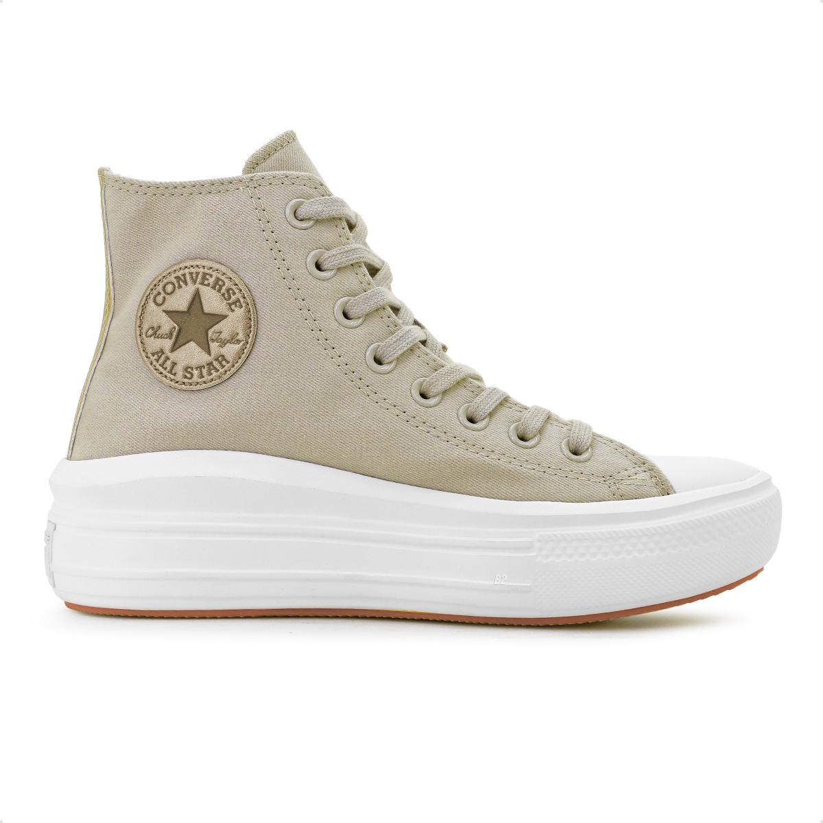 All Star Chuck Taylor Move Preto Cano Baixo