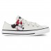 Tênis Converse All Star Chuck Taylor Minnie Juvenil Off white / Preto