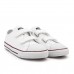 Tênis Converse Chuck Taylor All Star 2V Canvas Infantil Branco / Vermelho