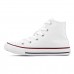 Tênis Converse Chuck Taylor All Star Cano Alto Juvenil Branco / Vermelho