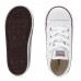 Tênis Converse Chuck Taylor All Star Canvas Infantil Branco / Vermelho