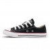 Tênis Converse Chuck Taylor All Star Canvas Infantil Preto / Vermelho