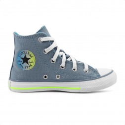 Tênis Converse Chuck Taylor All Star Sidi Zip Infantil Azul / Verde