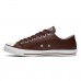 Tênis Converse All Star Chuck Taylor Cano Baixo Unissex Marrom / Branco