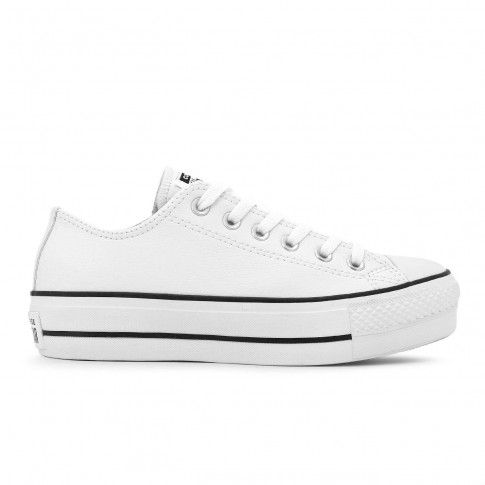 Tênis Converse Chuck Taylor All Star Lift Feminino Branco / Preto