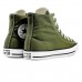 Tênis Converse Chuck Taylor All Star Seasonal Colors Cano Alto Feminino Verde / Branco