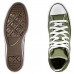 Tênis Converse Chuck Taylor All Star Seasonal Colors Cano Alto Feminino Verde / Branco