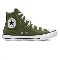 Tênis Converse Chuck Taylor All Star Seasonal Colors Cano Alto Feminino Verde / Branco