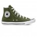 Tênis Converse Chuck Taylor All Star Seasonal Colors Cano Alto Feminino Verde / Branco