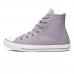 Tênis Converse Chuck Taylor All Star Taylored Lux Cano Alto Unissex Lilás / Dourado