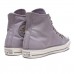 Tênis Converse Chuck Taylor All Star Taylored Lux Cano Alto Unissex Lilás / Dourado