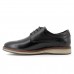 Sapato Democrata Metropolitan James Hi-Soft Liso Masculino Preto / Marrom