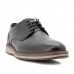 Sapato Democrata Metropolitan James Hi-Soft Liso Masculino Preto / Marrom